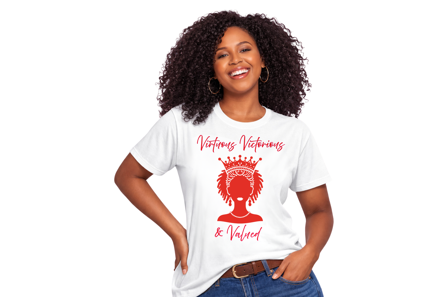 Queen Tee — White