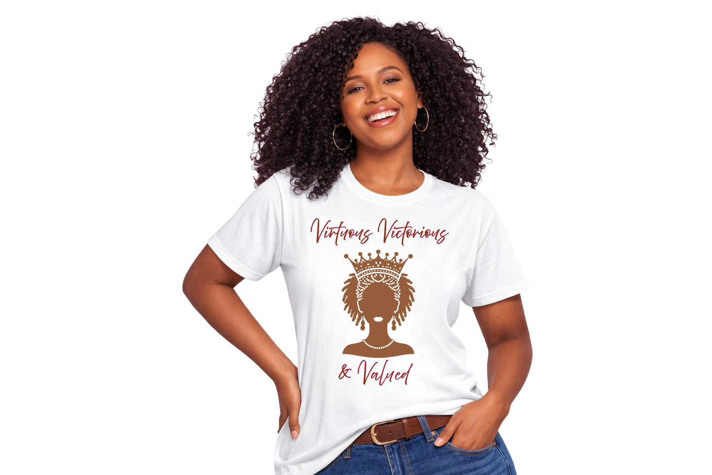 Queen Tee — White