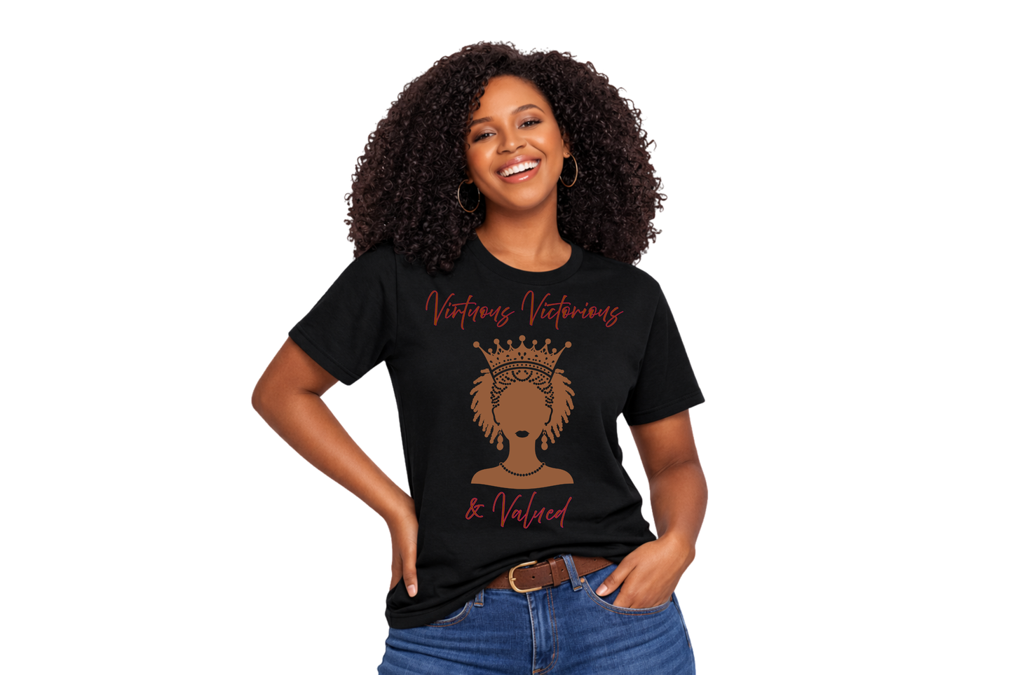 Queen Tee — Black