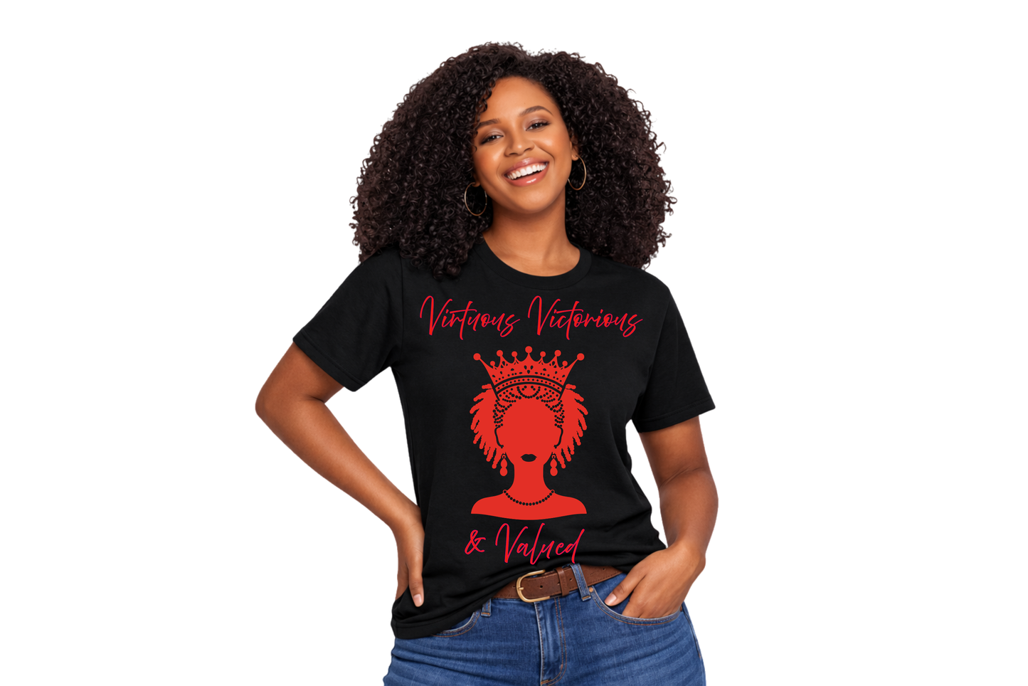 Queen Tee — Black