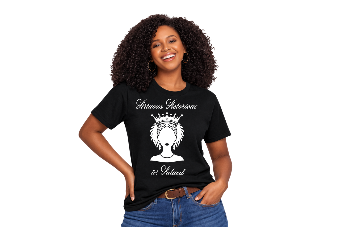 Queen Tee — Black